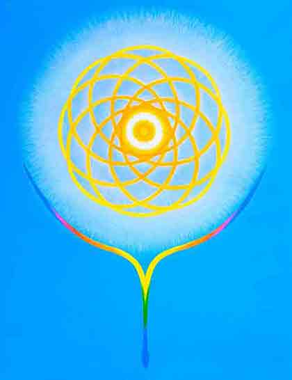 Open Secret Open Secret, Acrylic Painting 1993 and Art Canvas Print by Wieslaw Sadurski