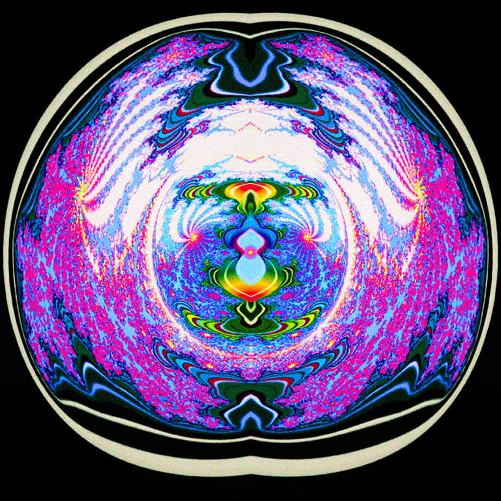 Chaos Mystery, fractal computer graphic on Art Canvas Print by Wiesław Sadurski