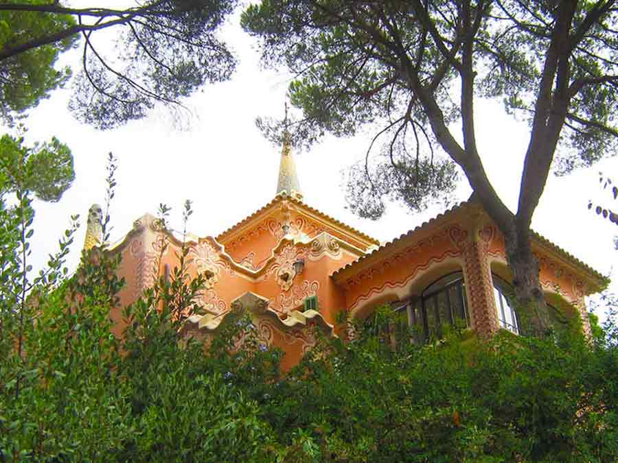 Antoni Gaudi, Güell Park The Gaudi House Museum, photo by Wiesław Sadurski