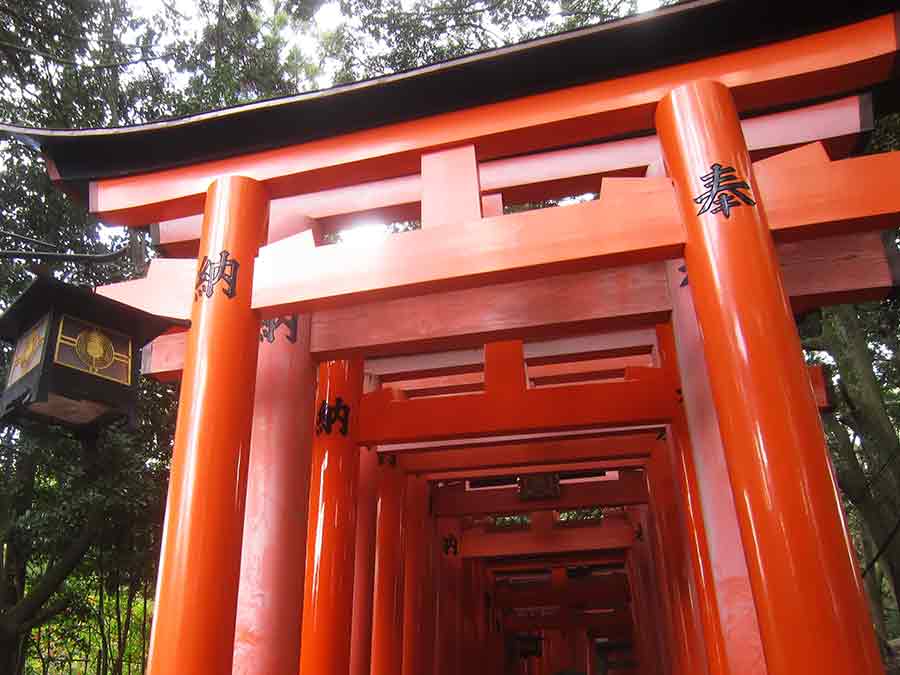 Fushimi Inari Shrine in Kyoto, photo by Wiesław Sadurski