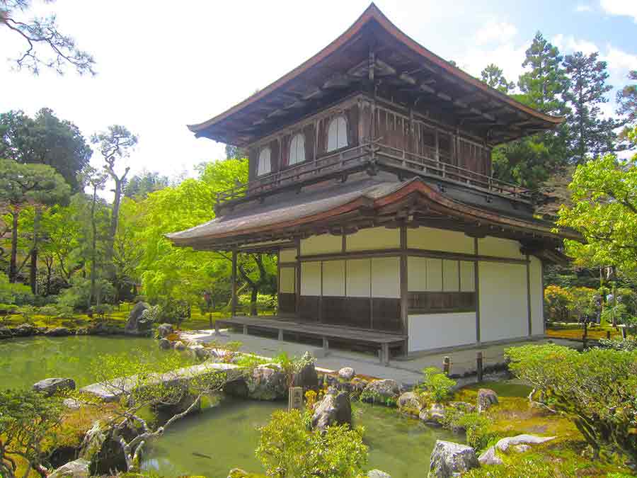 Ginkakuji Temple in Kyoto, photo by Wiesław Sadurski